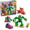 LEGO Marvel Loki vs. Team Iron Man - Superhero Toy w/Car, Plane, Mech Figure &