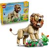 LEGO Creator 3 in 1 Wild Animals: Majestic Lion Toy - Animal Figure Transforms i