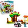 LEGO DUPLO Bluey Pizzameisjes met Muffin en Bluey - Educatief Speelgoed voor Peu