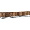vidaXL Unità TV 240 x 35 x 41 cm Legno vecchio Legno ingegnerizzato