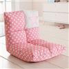 howa 2 in 1 poltrona + divano per bambini - schienale regolabile in 6 posizioni - rosa 8601