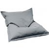 SXBCyan Pouf Poltrona Sacco Impermeabile(Senza Imbottitura) Oxford Fodera Pouf per Esterni, Resistente ai Raggi UV Coperture per Poltrone Sacco a Bambini(Gray,140x180cm)