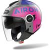 AIROH CASCO HELIOS UP PINK/GREY GLOSS XL