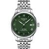 Tissot Le Locle Automatic Powermatic 80 / orologio uomo / quadrante verde / cassa e bracciale acciaio - T006.407.11.093.00