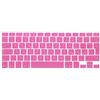 System-S - Protezione in silicone per tastiera QWERTZ tedesca per MacBook Pro 13 15 17 iMac MacBook Air 13 in rosa