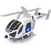 BABY CHALLENGE - Elicottero della Polizia - Veicolo d'Intervento - 021169-1/62 - Pronto per l'Uso - Batterie Incluse - Veicolo a Frizione - Bianco - Sonoro e Luminoso - A Partire dai 3 Anni