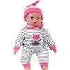 CLEMENT CLEMENTINE - Doll - Children's Toy - 071291 - Pink - Vinyl - Baby Doll - Mannequin - 15 cm x 6 cm - From 18 months old