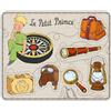 PLANÈTE BOIS-Il Piccolo Principe Educativo Principe-865003-5 Pezzi-Multicolore-Legno-Gioco per Bambini-Puzzle per Bambini-21,5 cm x 17,5 cm-A Partire dai 18 Mesi, Colore Colorato, 865003