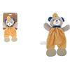 DODO D'AMOUR - Doudou per la dentizione - Orso - 027390 - Senape - Polare - Nascita - Peluche - Bambino - Rassicurante - Morbido - Lavabile - 25 cm x 10 cm - A Partire da 0 Mesi.