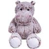 Pioupiou et Merveilles Peluche Gigante Fabbricata in Francia XXL Léo l'Ippopotamo - 80 CM di Altezza - Super Morbida per Bambini Made in France - 16613