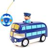 BABY CHALLENGE - Baby Bus - Il Mio Primo Veicolo - 058422 - Auto Telecomandata - Blu - Sonoro e Luminoso - 1/50 - Batterie Non Incluse - Plastica - A Partire dai 3 Anni