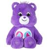 Pioupiou et Merveilles Peluche Bisounours - TOUGENTILLE - Scopri il potere magico del tuo bacio - Peluche di tutti i gentili che adora i baci, alto 30 cm, viola - a partire da 6 mesi - 16652