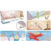 PLANÈTE BOIS - Puzzle Panoramico - Gioco Educativo - Il Piccolo Principe - 865008-21 Pezzi - Modello Casuale - Legno - Gioco per Bambini - Puzzle per Bambini - 45 cm x 18 cm - A Partire dai 3 Anni