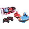 TURBO CHALLENGE - Set 2 Veicoli - Auto Puffo - 092226 - Auto Telecomandata - Blu e Rosso - Pronto per Correre - Plastica - Giocattolo per Bambini - Regali - Compleanno - A partire dai 5 anni