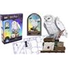 EXPLORA SCIENCES EXPLORA - Hedwig - Licenza ufficiale di Harry Potter - Puzzle 3D - 540314-82 pezzi - Senza colla o forbici - Set di costruzione - Regalo - Modello - Da 8 anni
