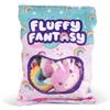 Keycraft Fluffy Fantasy Squishy - Arcobaleni & Unicorni Snack di Peluche | Peluche Sensoriale Cuscino | Borsa Morbida | Giocattolo Creativo Regalo per Bambini e Ragazzi