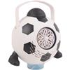 BLUE SKY - Macchina per Bolle Automatica - Bolle di Sapone - Pallone da Calcio - Nero - Plastica - 049369 - Senza Fili - Giocattolo per Bambini - Gioco all'Aperto - Gioco Estivo - Compleanno - 3 anni