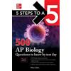 Mina Lebitz 5 Steps to a 5: 500 AP Biology Questions to Know by Test (Tascabile)