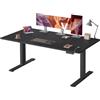 VASAGLE Scrivania Regolabile in Altezza, 160 x 80 cm, Porta USB-C