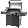 Clementi Aria 5 - Barbecue a gas o metano - Con fornello laterale