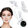 Generico Massaggiatore Facciale Elettrico | Stimolatore Dei Muscoli Facciali Con Pad Massaggiatore EMS - A Corrente Elettrica V Esercitatore Dimagrante Viso EMS Macchina Il Lifting Del Viso P