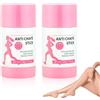 AOOWU 2pcs Stick Antisfregamento Riduce Irritazione da Frizione Degli | Crema Antisfregamento Cosce, Protezione Avanzata per la Pelle, Contro Irritazioni, Resistente all'acqua e al Sudor