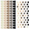 obeoby 60 mini fermagli per capelli piccoli, 1,9 cm, in plastica e molla in metallo, accessori per capelli corti, per ragazze, bambini, donne, per uso quotidiano, ufficio, feste