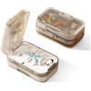 Bncxdc Taglia Pastiglie, Taglia Pillole di Precisione, Regolabile, Portatile, 1 diviso in 2/3 / 4, Taglierino per Medicinali Multifunzionale, Scatola (Bianco)