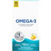 Generic Omega-3 690 mg Softgel, assorbimento superiore, integratore di olio di pesce, aroma di limone, 180 pezzi per bottiglia