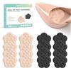 Welnove Cuscinetti per l'Avampiede Donna - Plantari Metatarsali con Disegno Floreale Welnove per Sollievo dal Dolore, Flats, Boots, Stilettos (Nero e Beige, 8 Paia)