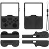 Zhixteu Custodia Protettiva per R36 Max 2, Cover in Silicone Antigraffio per Console di Gioco (nero)