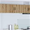 Fengshui Pannello in legno per lavastoviglie, 80 x 31 x 40 cm