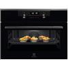Electrolux KVDDP46WH - Forno da Incasso Elettrico Ventilato Multifunzione con Grill Cottura a Vapore 45 Litri Wifi Nero Classe Energetica A+