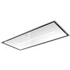 Franke HOTTE DE PLAFOND 223057 AIR HUB INOX/VERRE BLANC MYTHOS FCMY 120 C WHG A AH