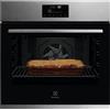 Electrolux KOFFP0PX - Forno da Incasso Elettrico Ventilato Multifunzione con Grill Pirolitico 72 Litri 60 cm Inox Classe Energetica A++