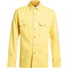 XACUS - Camicia tinta unita - Giallo