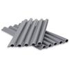 COVER IT Clip di Fissaggio per Recinzione PVC Esterno Grigio, 40 Pezzi
