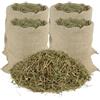 delegn - Pacciamatura di Fieno Fino delle Malghe dell'Alto Adige, 100% Naturale - Odore Piacevole di Fieno - Confezione da 30 Litri in Sacco di Juta (4 Sacchi - 120 Litri)