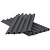 COVER IT Clip di Fissaggio per Recinzione PVC Esterno Grafite, 40 Pezzi