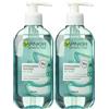 Garnier Ski nactive Gel Detergente con Estratto di Aloe Pelli Normali E Miste, (200 ML) (Confezione da 2)