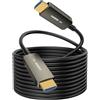 SOEYBAE 8K Cavo HDMI Fibra Ottica 30M HDMI 2.1 Cable 48Gbps Supporta 8K@60Hz 4K@120Hz HDR, 4: 4: 4,3D, ARC, HEC, HDCP 2.2 per PS4 Box HDTV