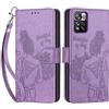 SIENIANLINE Cover per Xiaomi Redmi Note 11 Pro PU Pelle Custodia Flip Viola