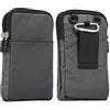 MDJYMYZ Sacchetto della Clip Verticale Custodia, Marsupio Uomo Tracolla Piccola, 6.0 Uomo Borsa a Tracolla Cellulare Borse da Cintura Borsello Clip Cintura Telefono Borsetta a Spalla Custodia con Moschettone