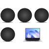 Xiciki Set di 4 piedini in gomma per computer portatile Microsoft Surface Laptop 3/4/5, 8,5 mm, rotondi, antiscivolo, colore nero