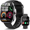 Soudorv 2026 Smartwatch Uomo, Nuovo 1,91'' Orologio Intelligente Fitness con Chiamate Bluetooth, Smart Watch Tracker 100+ Modalità Sportive per Cardiofrequenzimetro,SpO2, Smart Watch per Android iOS