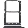 Generico Ricambio Compatibile con Huawei Honor X6B 4G JDY-LX1 JDY-LX2 Try Tray Vassoio alloggio Carrello Slot Porta Scheda Dual SIM Card Sim 1 + Slot SIM 2 Slitta Lettore (Midnight Black)