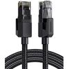 UGREEN Cavo Ethernet Cat 6 Nylon 1000Mbps 250MHz, 2 Metri