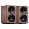Cambridge Audio L/R S - 100W Diffusori Stereo Attivi Compatti con Bluetooth aptX HD, USB Audio, Ingressi Aux & Ottico, Uscita Subwoofer, Telecomando, Room Positioning, DynamEQ - Noce