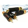 Supra Cables Supra 1001901352 cavo audio 1 m 2 x RCA Blu