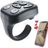Generic Anello di scorrimento per dita - Scroll automatico della fotocamera Smart Page Turner, dispositivo a scatto continuo, controllo a punta delle dita, controller per foto, video, e-book, musica